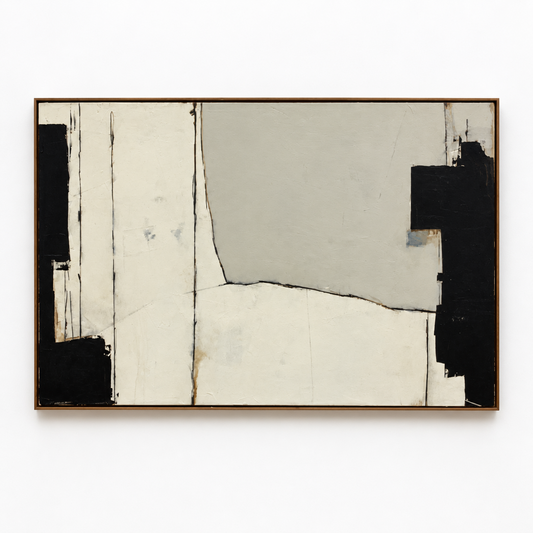 Quiet Line — original abstract painting by Karlos Marquez