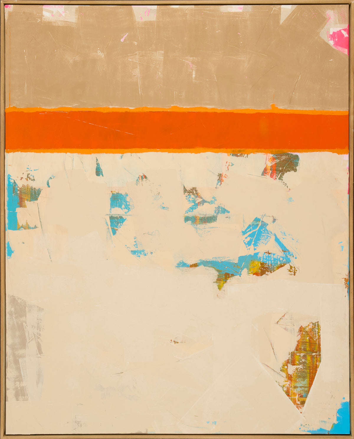 Ember Trace — original abstract painting by Karlos Marquez